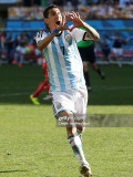 2014 Argentina Away Player Version Retro Soccer Jersey球员
