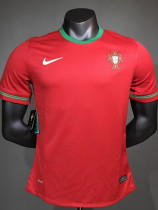 2012 Portugal Home Player Version Retro Soccer Jersey (球员)