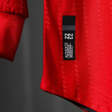 22/23 Man Utd Home Player Version Retro Soccer Jersey球员