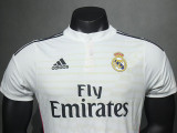 2014/2015 RMA Home Player Version Long Sleeve  Retro Soccer Jersey长袖球员