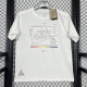 2025 T242 NK Triangle pattern White Pure Cotton  T-shirt