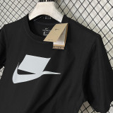 2025NK Letter Brother Black Pure Cotton T-shirt# T 238