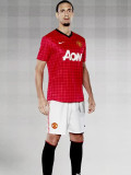 2012/2013 Man Utd Home Player Version Retro Soccer Jersey球员