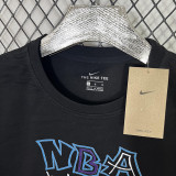 2025 T241 NK Slum Dunk Black Pure Cotton  T-shirt