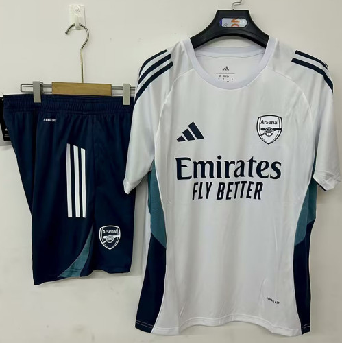 25/26 ARS White Training Short Suit
