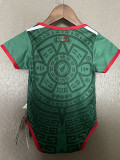 25/26 Mexico Green Baby Infant Crawl Suit