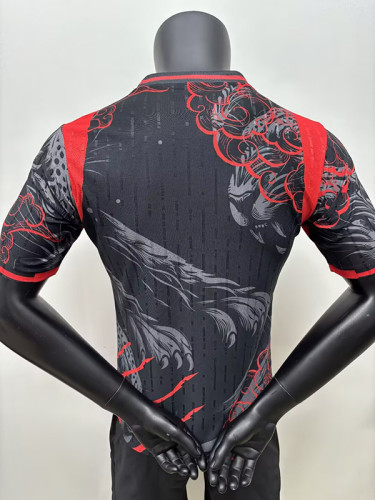 25/26 Japan Leopard Black Player Version  Soccer Jersey