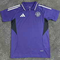 25/26 Man Utd Blue Polo Shirts
