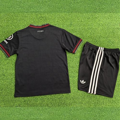 25/26 Bayern Third Player Version Kids Soccer Jersey球员