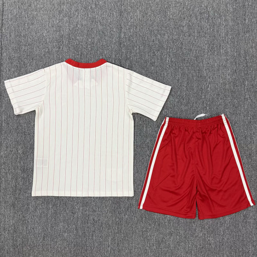 25/26 Benfica Retro Edition White Kids Soccer Jersey