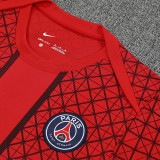 25/26 PSG Grid Tower Red Training Short Suit