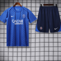 25/26 PSG Grid Tower Blue Training Short Suit 25/26 PSG Grid Tower Blue Training Short Suit