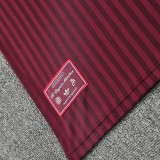 25/26 Bayern Maroon Retro Training vest Suit (直纹）