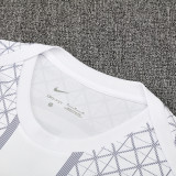 25/26 PSG Grid Tower White Training Short Suit