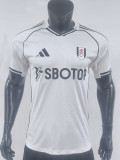 25/26 Fulham Home Player Version Soccer Jersey