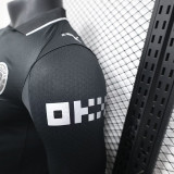 25/26 Man City Away Player Version Long Sleeve Soccer Jersey长袖