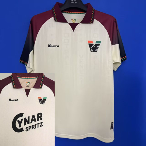 25/26 Venezia FC White Fans Soccer Jersey(CYNAR胸前广告)