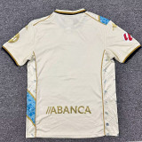 25/26 La Coruna Third Beige Fans Soccer Jersey米黄色