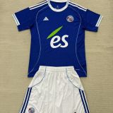 25/26 Strasbourg Home Kids Soccer Jersey