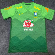 2019/2020 Brazil Special Edition Green Retro Soccer Jersey