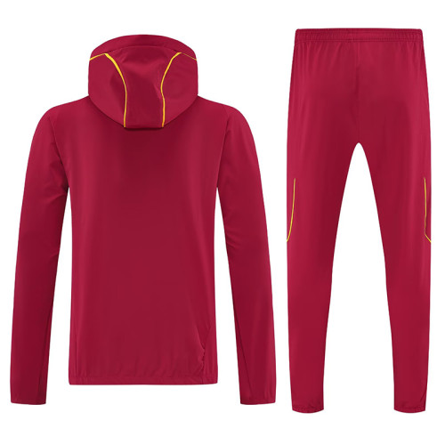 25/26 ARS Red Hooded Windbreaker Tracksuit