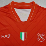 25/26 Napoli Goalkeeper Red Fans Soccer Jersey