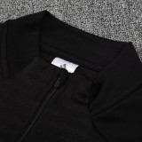 25/26 Inter Miami Black Half Pull Tracksuit (半拉链)