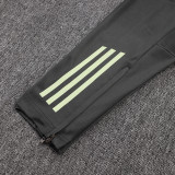 25/26 RMA Grey Green Kids Half Pull Tracksuit #E25139(童装、半拉链)