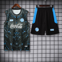 25/26 Napoli Grey Training Vest Suit 25/26 Napoli Grey Training Vest Suit