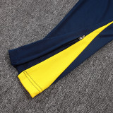 25/26 ATM Royal Blue Half Pull Tracksuit#E25138(童装、半拉链)