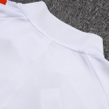 25/26 Ajax White Kids Half Pull Tracksuit #E25125(童装/半拉链)