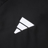 25/26 Germany Black Half Pull Tracksuit #B2586 (四星\半拉链)