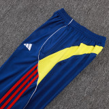 25/26 ARS Royal Blue Retro Half Pull Tracksuit #B2592(半拉链)