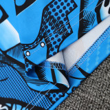 25/26 Napoli Blue Training Vest  Suit