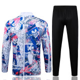 25/26 Japan Color Inkjet Half Pull Tracksuit #B2581(半拉链)