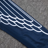 25/26 PSG Jordan Royal Blue Inkjet Half Pull Tracksuit#B2591 (半拉链)