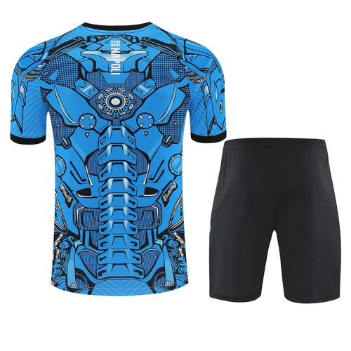 25/26 Napoli Blue Training Short Suit