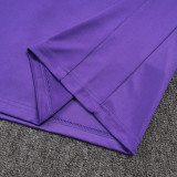 25/26 ATM Purple Half Pull Tracksuit#B2578  (半拉链)