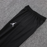 25/26 PSG Jordan Black Inkjet Kids Half Pull Tracksuit #E25132 (童装\半拉链)