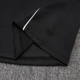 25/26 Germany Black Half Pull Tracksuit #B2586 (四星\半拉链)