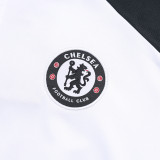 25/26 CHE White Half Pull Tracksuit#B2576 (半拉链)