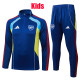 25/26 ARS Royal Blue Retro Kids Half Pull Tracksuit #E25156(童装\半拉链)