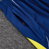 25/26 ARS Royal Blue Retro Half Pull Tracksuit #B2592(半拉链)