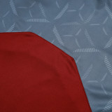 25/26 Sao Paulo Red &Grey Half Pull Tracksuit#B2575 (半拉链)