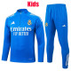 25/26 RMA Blue Kids Half Pull Tracksuit #E25128(童装\半拉链)