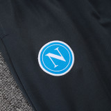 25/26 Napoli Blue Inkjet Half Pull Tracksuit #B2588(半拉链)