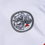 25/26 Ajax White Half Pull Tracksuit #B2569(半拉链)