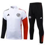 25/26 Ajax White Half Pull Tracksuit #B2569(半拉链)