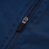 25/26  PSG Royal Blue Half Pull Tracksuit#B2585  (肩蓝、半拉链)