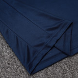 25/26 ATM Royal Blue Half Pull Tracksuit#E25138(童装、半拉链)